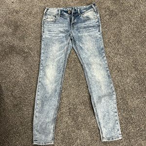 Warehouse one acid wash skinny jeans